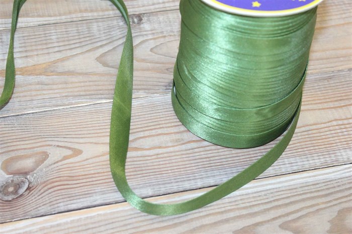 Косая бейка атласная 15 мм - фото 36029