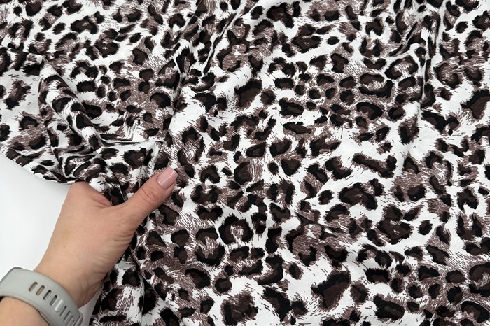 Кулирка Леопард коричневый - фото 50528