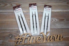 Спицы KnitPro Carbonz (Карбон) съемные