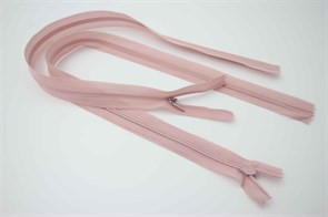 Молния MaxZipper пласт. потайная №3 50см н/р цв.S344 бежево-розовый