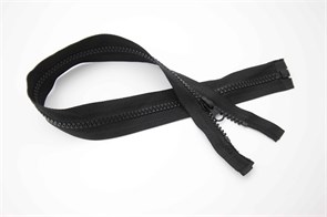 Молния MaxZipper трактор №5 1 замок усил.зв., 50см, цв.F322 черный