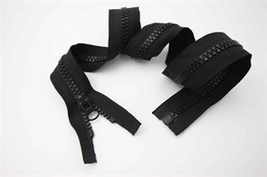 Молния MaxZipper трактор №8 1 замок усил.зв., 80см, цв.F322 черный
