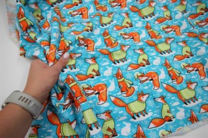 Футер Лисички